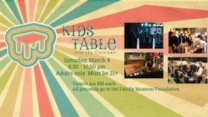 Tuck Up To The Kids Table For Fun Food!