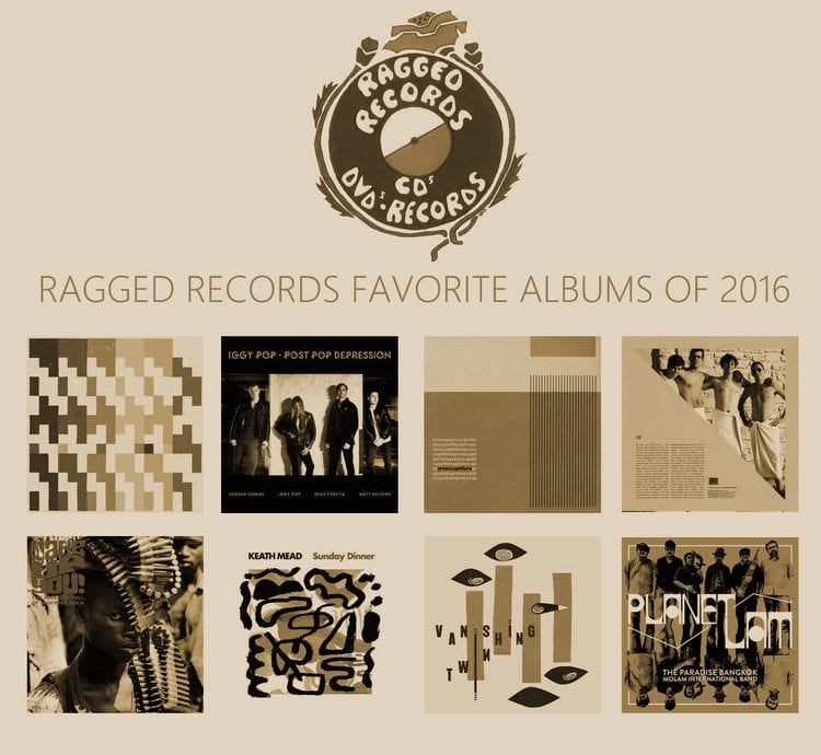 Ragged Records Top Records of 2016 Quad Cities >