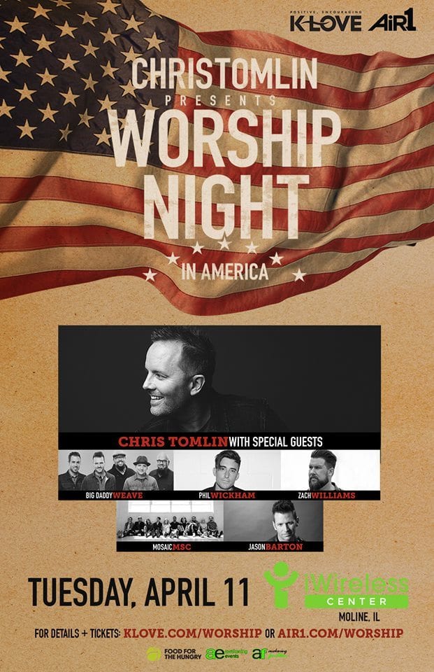 Tomlin Brings Worship Night To I Wireless