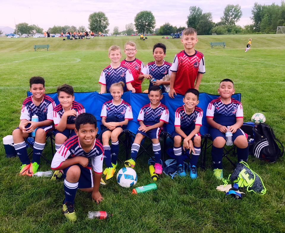 Mid American White U10 Team Splits To Start Season