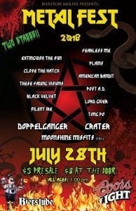 Shredding Will Ensue at Metal Fest 2018!