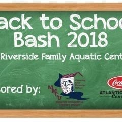 Back to School Bash at Riverside Aquatic Center!