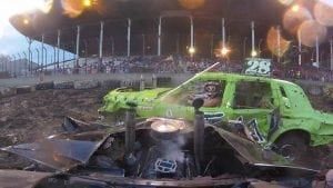 Ground Rumbling Action at Demolition Derby this Weekend!