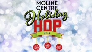 holiday hop moline downtown event quadcities