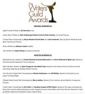 QC Writers Of ‘A Quiet Place’ Making Noise With Guild Nom