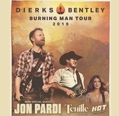 Dierks Bentley Brings Burning Man Tour to TaxSlayer Center