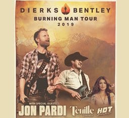 Dierks Bentley Brings Burning Man Tour to TaxSlayer Center