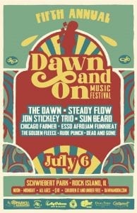 Dawn and On Music Festival Announces Lineup, Move to Schwiebert Park