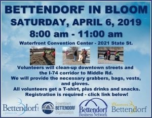 Assist with the Beautification of Bettendorf!