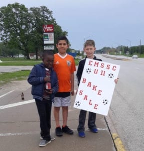 EMSSC Spartans Raise Almost $1,000!