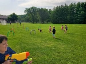 QCScene Cooling Off at Water Gun Fun Run!