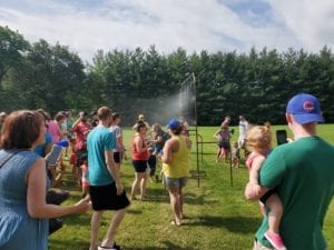 QCScene Cooling Off at Water Gun Fun Run!