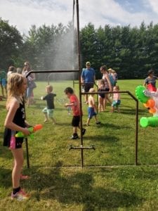 QCScene Cooling Off at Water Gun Fun Run!