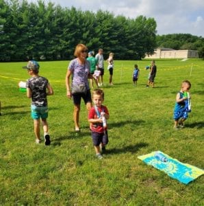QCScene Cooling Off at Water Gun Fun Run!