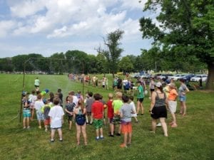 QCScene Cooling Off at Water Gun Fun Run!
