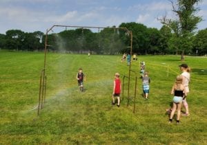 QCScene Cooling Off at Water Gun Fun Run!