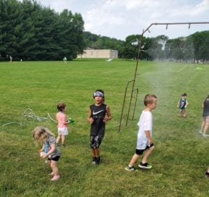 QCScene Cooling Off at Water Gun Fun Run!