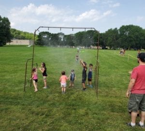 QCScene Cooling Off at Water Gun Fun Run!