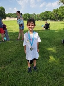 QCScene Cooling Off at Water Gun Fun Run!