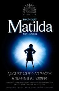 Matilda The Musical Coming to The Spotlight Theatre Stage!