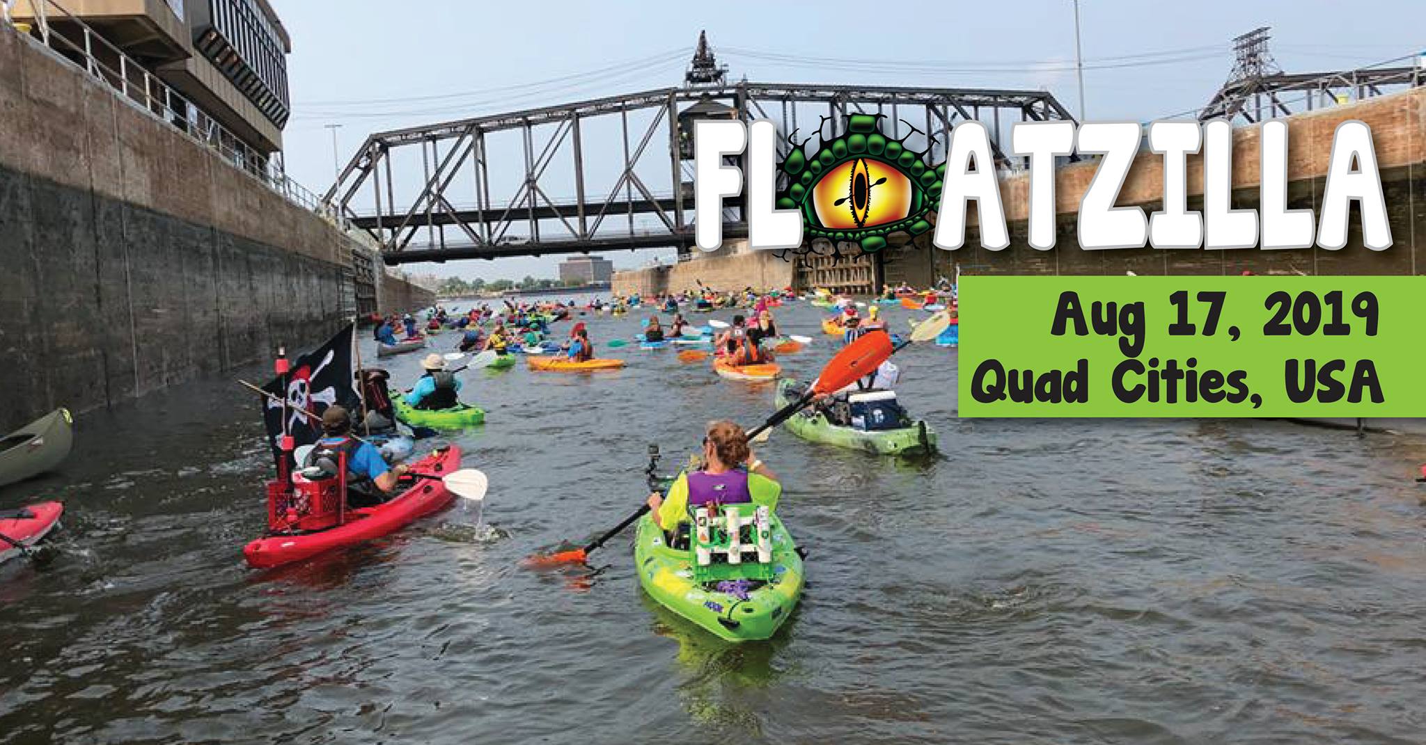 Floatzilla 2019 Returns with a Splash! Quad Cities