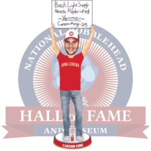 Carson King Gets His Own Bobblehead For Charity