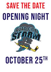Quad City Storm Announce Opening Night Roster!