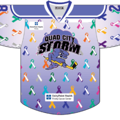 Quad City Storm Getting An Early Jump On Hockey Fighting Cancer