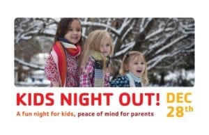 Kids Night Out Happening at Two Rivers YMCA!