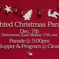 Downtown East Moline Celebrates Christmas with Lighted Parade and MORE!