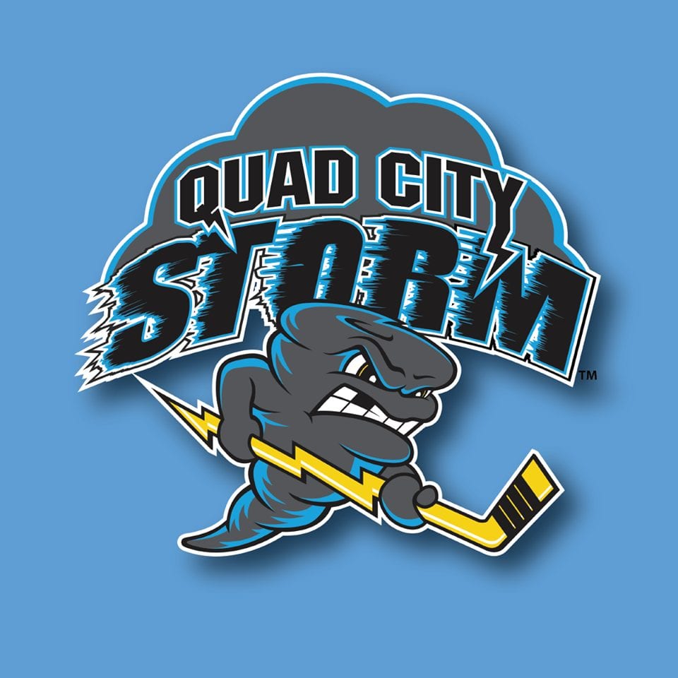Radar got to see a - Quad City Storm Professional Hockey