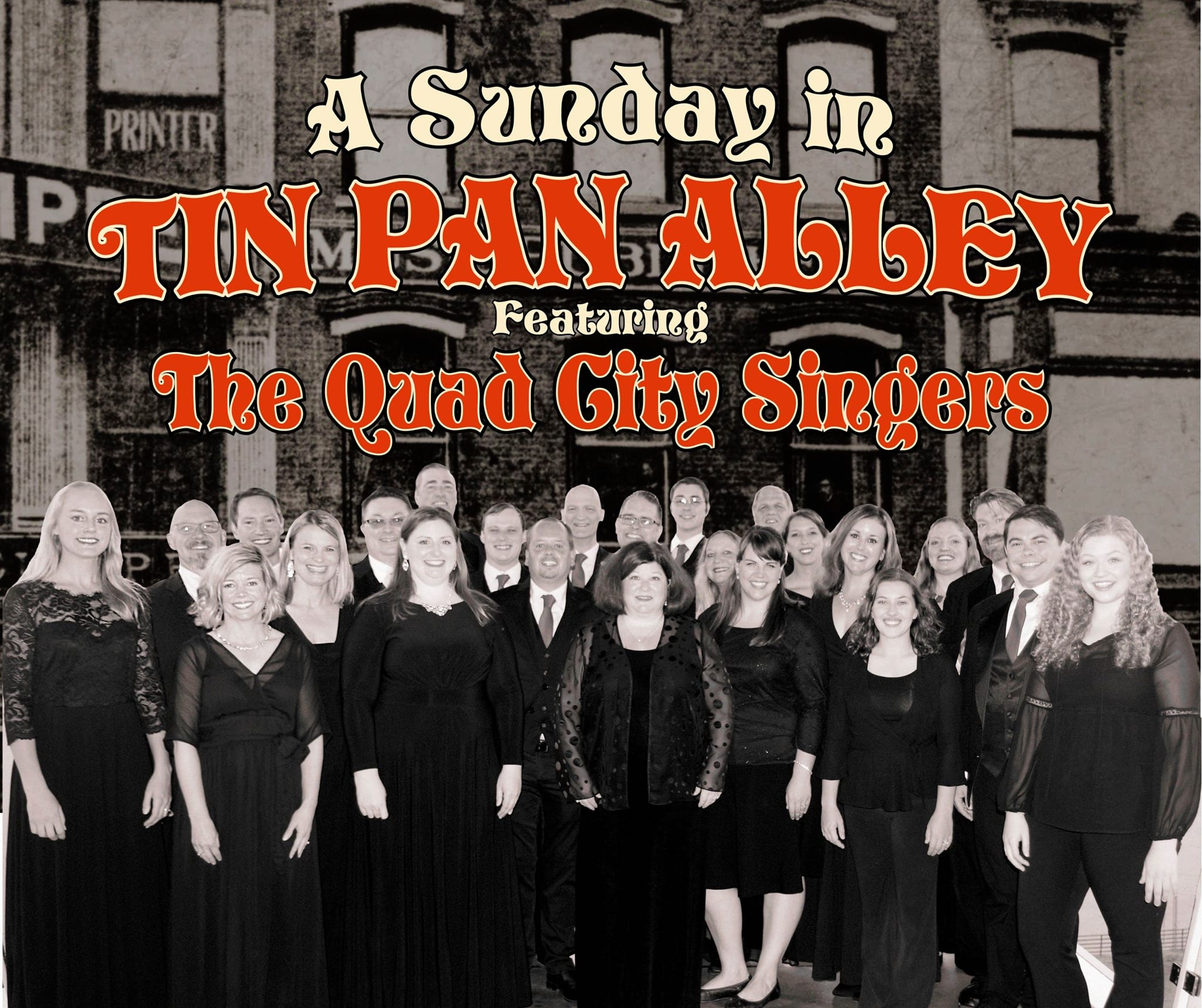 Spend Your Sunday with the Quad City Singers in Tin Pan Alley Quad