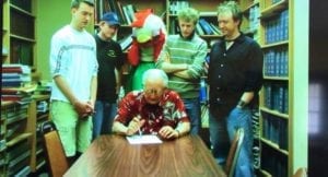 ‘Jonesy’ Takes His Final Bow