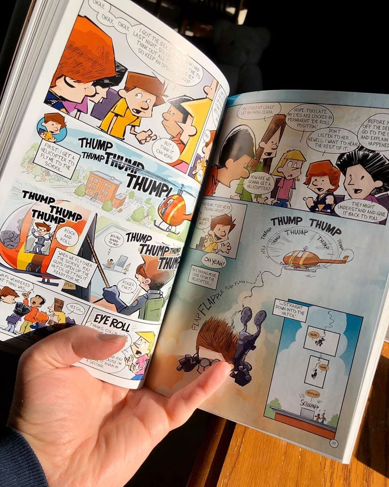 Moline Author Jason Platt Releases Second Graphic Novel For Tweens