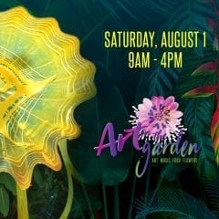Art In The Garden Blooming In August At Quad City Botanical Center