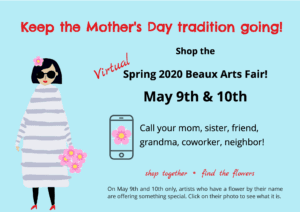 Spring 2020 Beaux Arts Fair Goes Virtual
