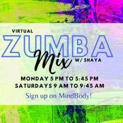 Get Your Zumba On, Virtually!