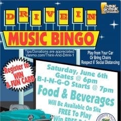 Drive-In for Some Music Bingo
