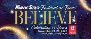 Quad City Arts Cancels Festival of Trees and Parade Due To Covid Concerns