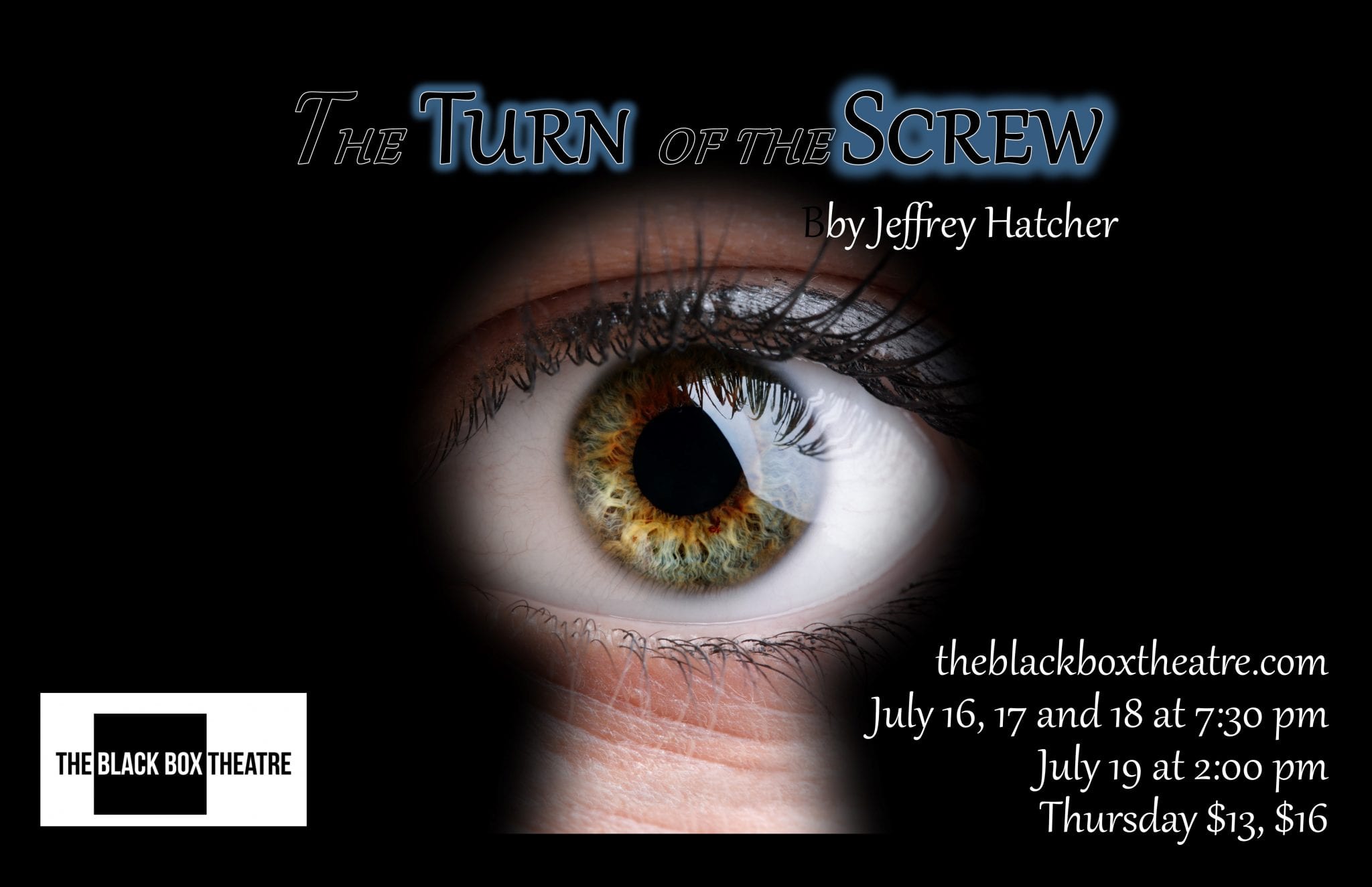 Black Box Theatre Finally Debuting 'Turn Of The Screw' July 16-19 ...
