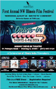 First Northwest Illinois Film Fest Is Aug. 26 At Sterling Drive-In