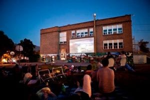 JAWS on the Big Screen in Downtown Davenport