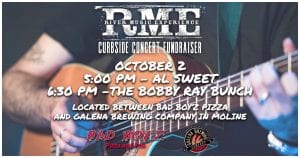 RME Curbside Fundraiser in Downtown Moline