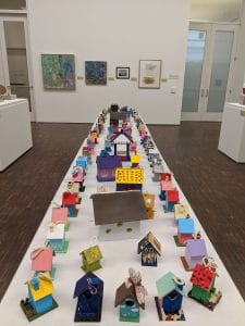 Over 200 Painted Birdhouses Take Flight at Davenport's Figge Art Exhibit