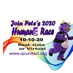 Pete the Purple Bull’s Humane Race Racing In For Charity This Weekend