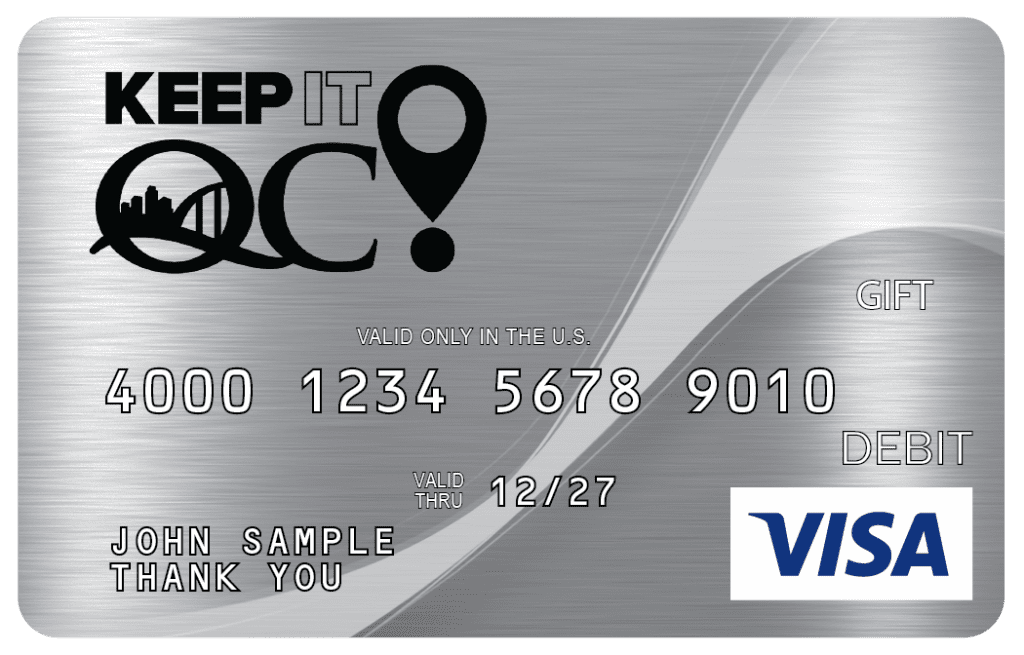 Chamber Launches New Gift Card for “Keep It QC” Campaign Quad Cities