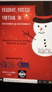 Hustle Up For Rock River Hospice And Home With A Virtual 5K Walk/Run!