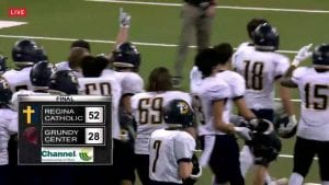 Regina Catholic Wins Iowa Class A State Football Championship
