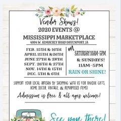 Davenport's Mississippi Marketplace Hosting Vendor Show Today