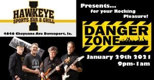 Fly Into The Danger Zone At Davenport's Hawkeye Tap!